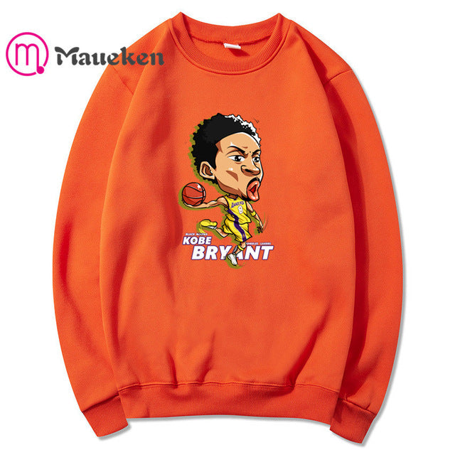 Kobe Bryant Cartoon Tribute Sweat Shirt