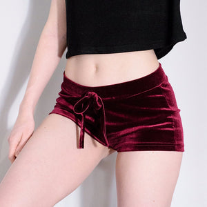 Sexy Velvet Shorts