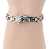 Stark House Wolf Bracelet