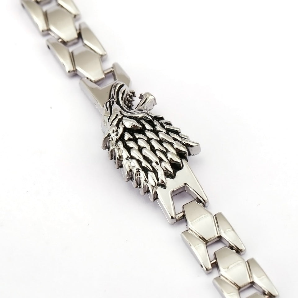 Stark House Wolf Bracelet