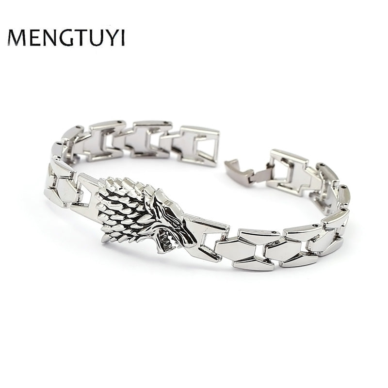 Stark House Wolf Bracelet