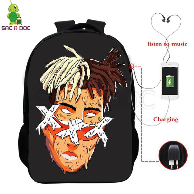 XXX USB Charge Back Pack