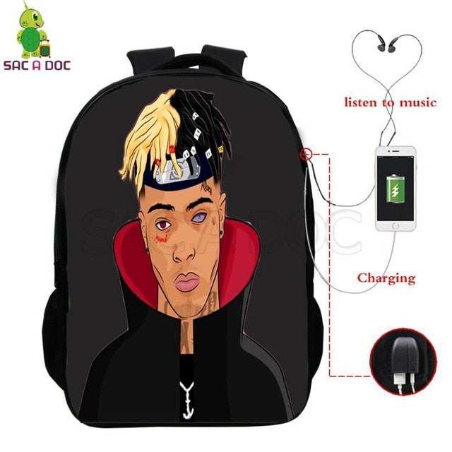 XXX USB Charge Back Pack