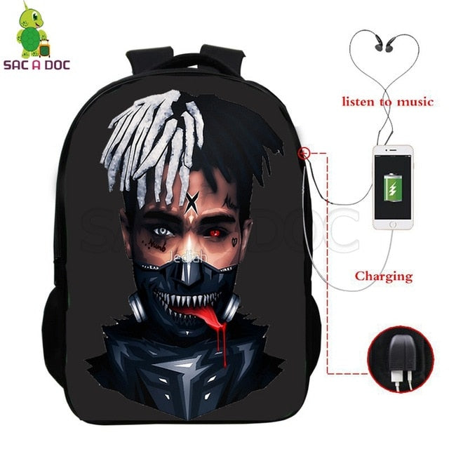 XXX USB Charge Back Pack