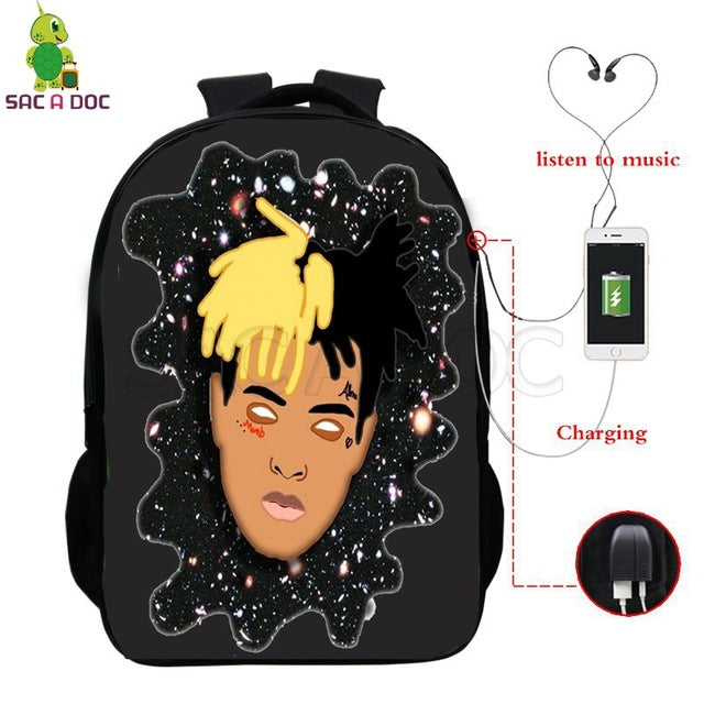 XXX USB Charge Back Pack