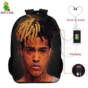 XXX USB Charge Back Pack