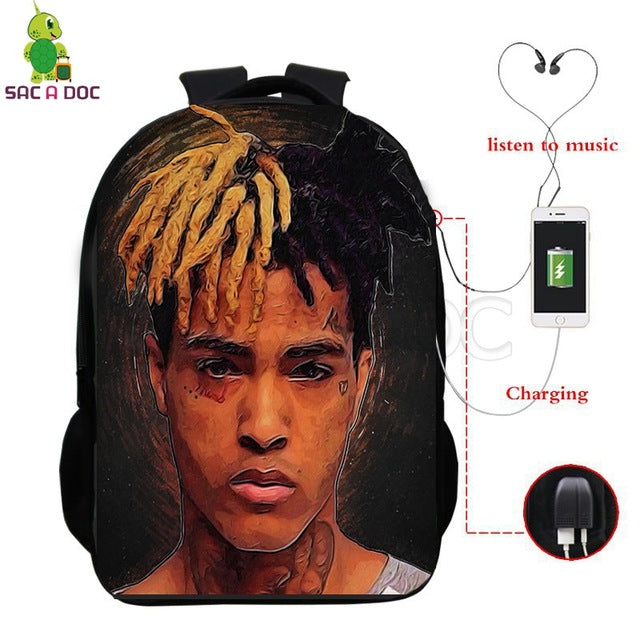 XXX USB Charge Back Pack