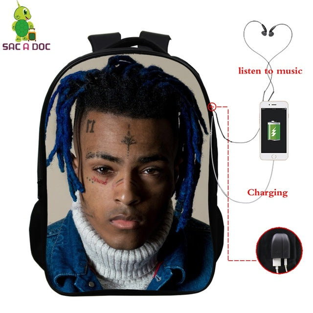 XXX USB Charge Back Pack