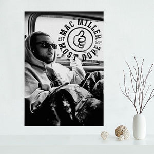 Mac Miller Canvas Painting Poster