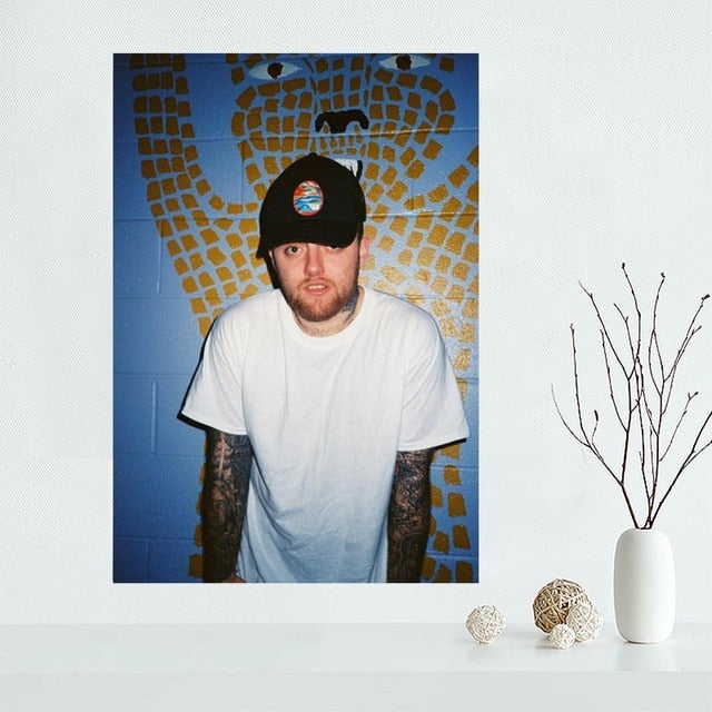 Mac Miller Canvas Painting Poster