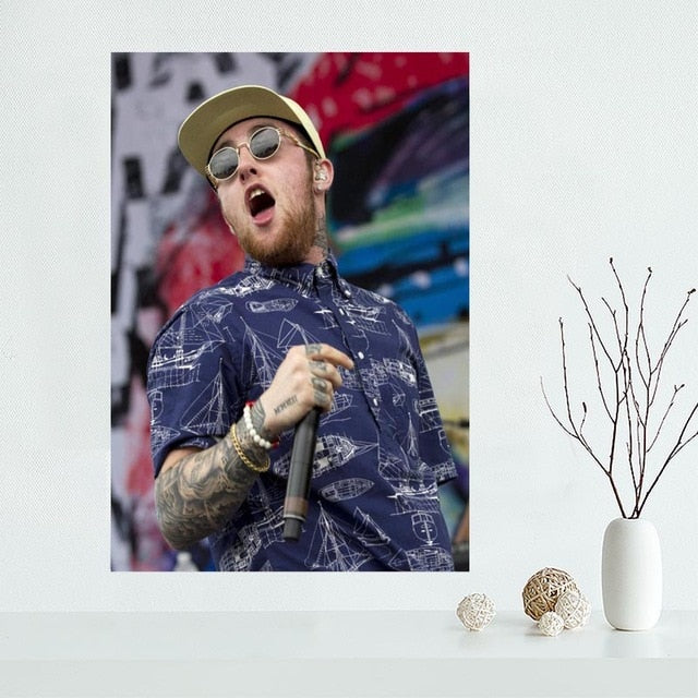 Mac Miller Canvas Painting Poster