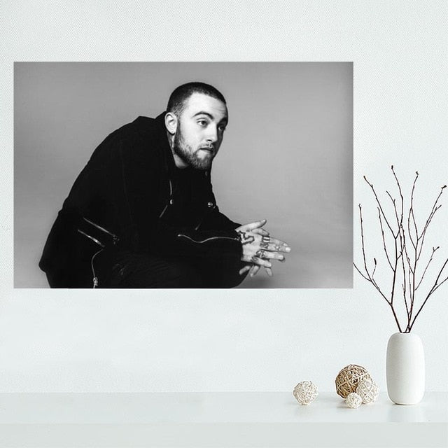 Mac Miller Canvas Painting Poster