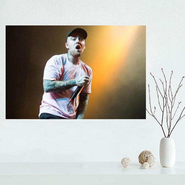Mac Miller Canvas Painting Poster