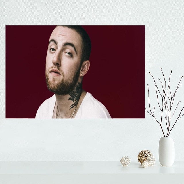 Mac Miller Canvas Painting Poster