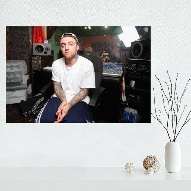 Mac Miller Canvas Painting Poster