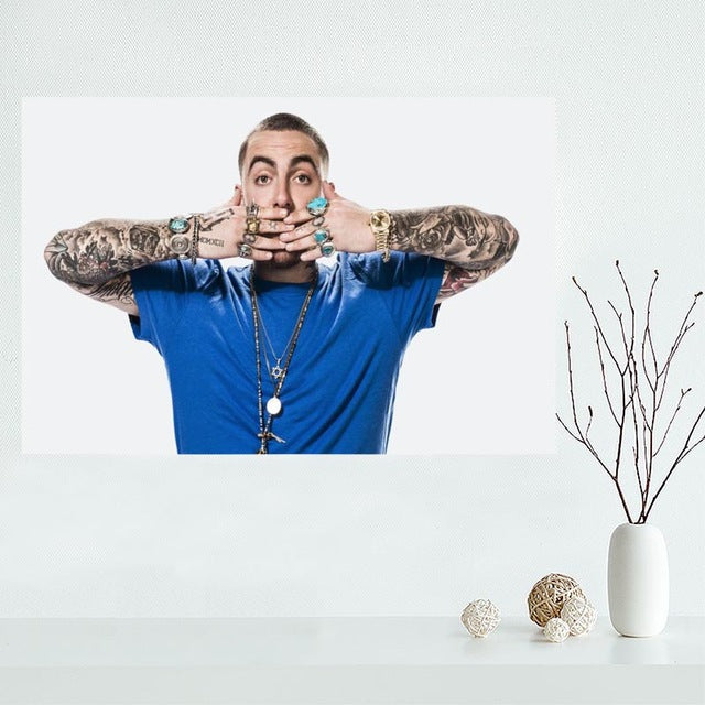 Mac Miller Canvas Painting Poster