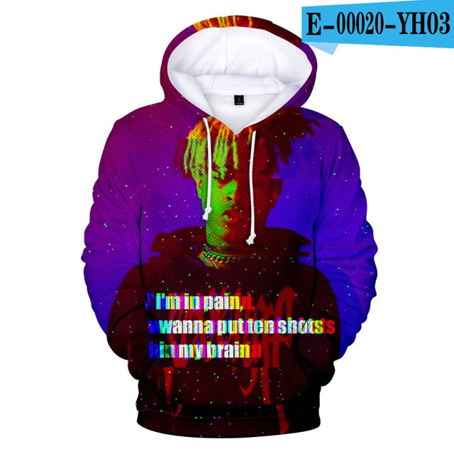 3D Print Xxxtentacion Hoodie